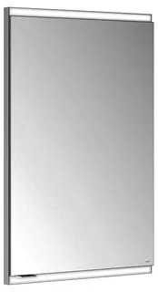 Keuco Royal Modular 2.0 SPS, bel. 80011, Einb,1Steckd,sb-elox,500x700x120mm