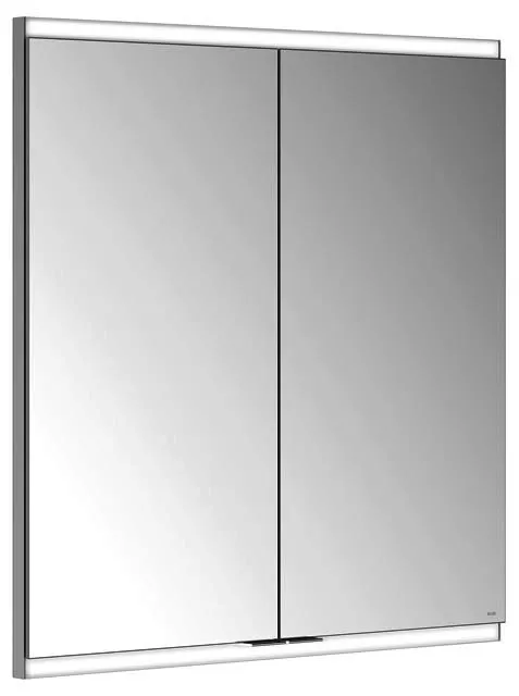 Keuco Royal Modular 2.0 SPS, bel. 80021, Einb,oSteckd,sb-elox,700x700x120mm