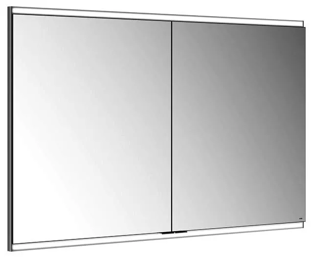 Keuco Royal Modular 2.0 SPS, bel. 80021, Einb,2Steckd,sb-elox,1200x700x120mm