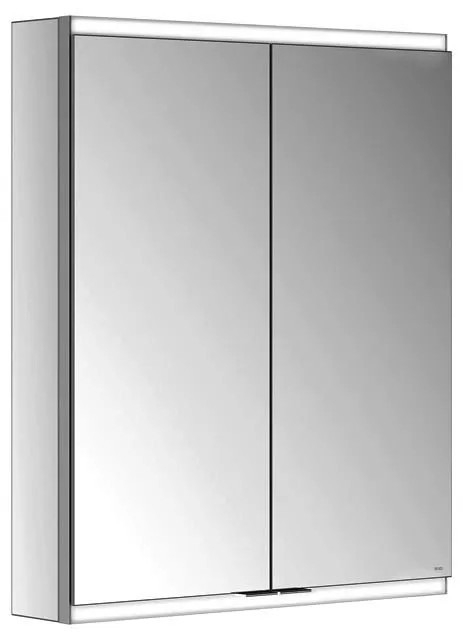 Keuco Royal Modular 2.0 SPS, bel. 80021, Vorb,oSteckd,sb-elox,600x700x120mm