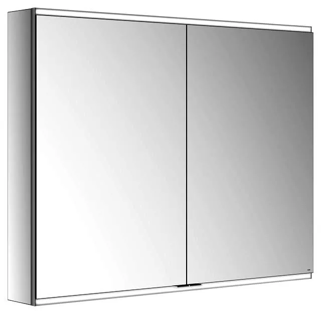 Keuco Royal Modular 2.0 SPS, bel. 80021, Vorb,1Steckd/USB,sb-elox,1200x900x160mm