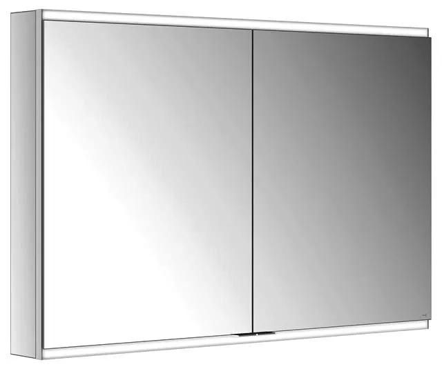 Keuco Royal Modular 2.0 SPS, DALI 80022, Einb,1Steckd/USB,sb-elox,1100x700x120mm