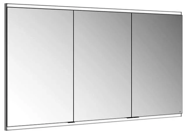 Keuco Royal Modular 2.0 SPS, bel. 80031, Einb,2Steckd,sb-elox,1400x700x160mm