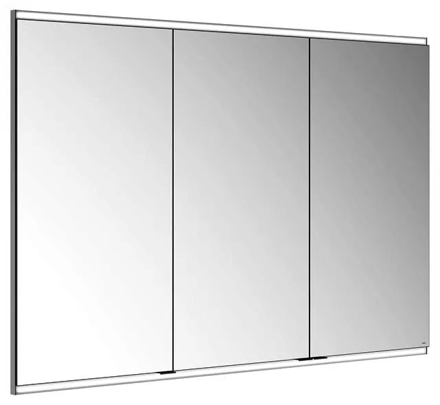 Keuco Royal Modular 2.0 SPS, bel. 80031, Einb,2Steckd,sb-elox,1400x900x120mm
