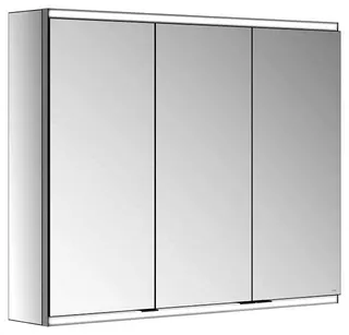 Keuco Royal Modular 2.0 SPS, bel. 80031, Vorb,2Steckd,sb-elox,900x700x160mm