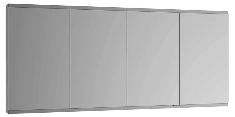 Keuco Royal Modular 2.0 SPS, unbel. 80040, Einb,4Steckd,sb-elox,1600x700x160mm