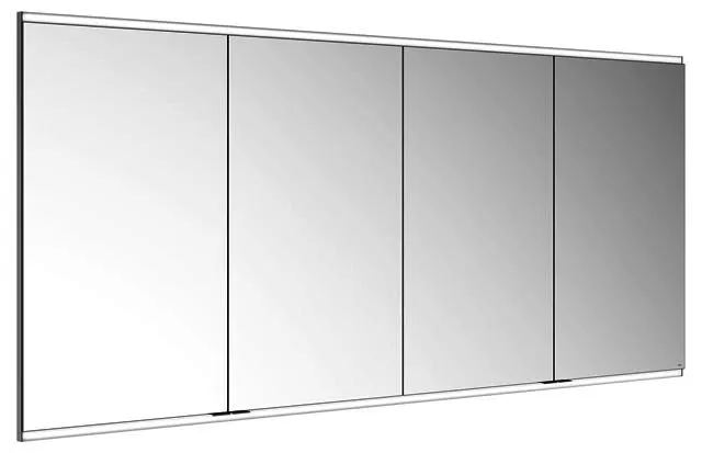 Keuco Royal Modular 2.0 SPS, bel. 80041, Einb,4Steckd,sb-elox,2100x900x160mm