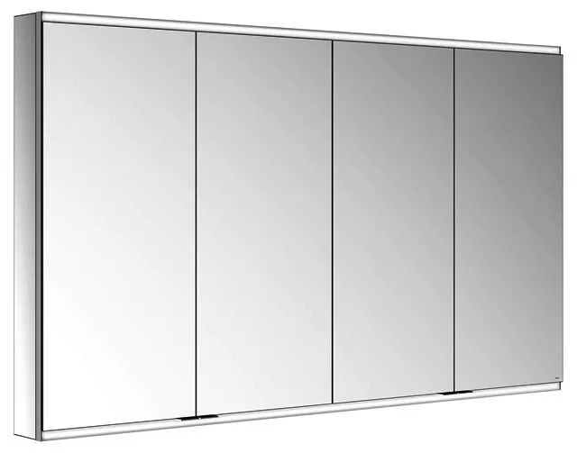 Keuco Royal Modular 2.0 SPS, bel. 80041, Vorb,4Steckd,sb-elox,1600x900x120mm
