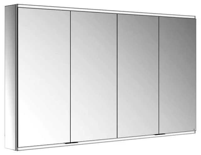 Keuco Royal Modular 2.0 SPS, bel. 80041, Vorb,2Steckd/USB,sb-elox,1600x900x160mm