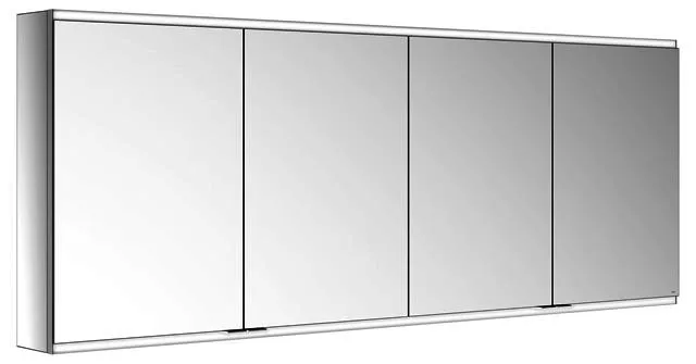 Keuco Royal Modular 2.0 SPS, bel. 80041, Vorb,4Steckd,sb-elox,1900x700x160mm