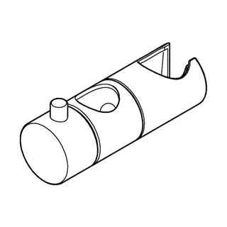 GROHE Gleitelement 12140 für RSH Duschsystem hard graphite gebürstet – Bild 4