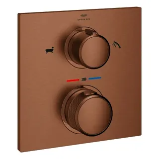 Thermostat 2-Wege-Umstellung FMS more4YOU Style, warm sunset gebürstet