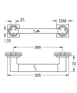 GROHE Wannengriff Allure 40955_1 chrom – Bild 5