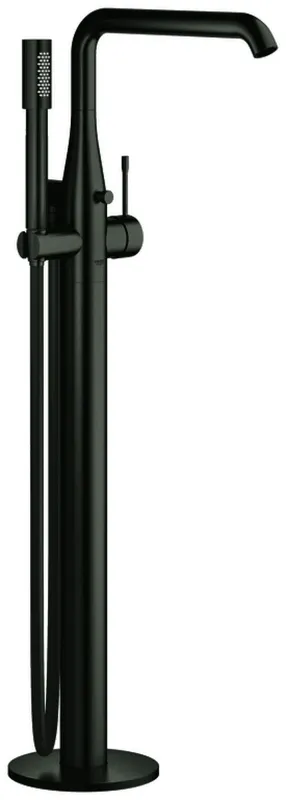 GROHE EH-Wannenbatterie Essence 25248_1 Bodenmontage FMS hard graphite gebürstet