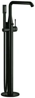 GROHE EH-Wannenbatterie Essence 25248_1 Bodenmontage FMS hard graphite gebürstet