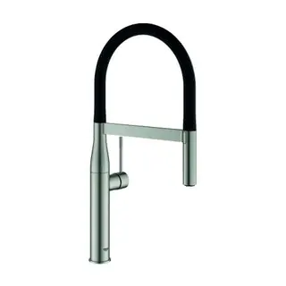 GROHE EH-Spültischbatterie Essence 30503 ausziehbare Profibrause supersteel – Bild 2
