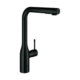 GROHE EH-Spültischbatterie Essence 30504 ausziehbare Spülbrause hard graphite – Bild 2