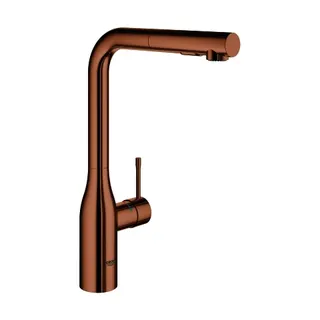 GROHE EH-Spültischbatterie Essence 30504 ausziehbare Spülbrause warm sunset – Bild 2