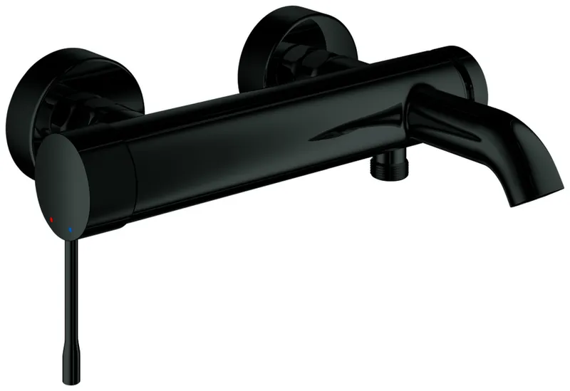 GROHE EH-Wannenbatterie Essence 25250_1 Wandmontage hard graphite