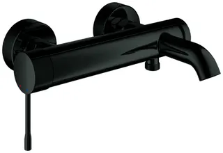 GROHE EH-Wannenbatterie Essence 25250_1 Wandmontage hard graphite