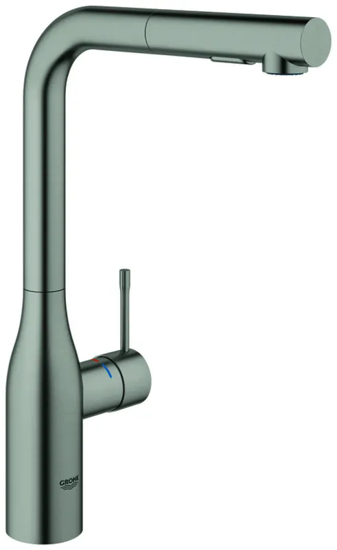 GROHE EH-Spültischbatterie Essence 30504 herausziehbare Spülbrause supersteel