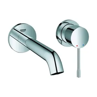 GROHE 2-Loch-Waschtisch-Wandbatterie Essence 29192_1 FMS Ausladung 183mm chrom – Bild 2