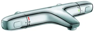 GROHE THM-Wannenbatterie Grohtherm 1000 34823_3 Wandmont. ohne Anschlüsse chrom – Bild 2