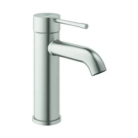GROHE Einhand-Waschtischbatterie Essence 24172_1 S-Size glatter Körper supersteel