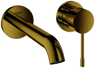 GROHE 2-Loch-Waschtisch-Wandbatterie Essence 29192_1 FMS Ausladung 183mm cool sunrise – Bild 2