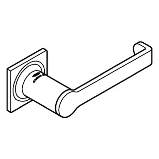 GROHE WC-Papierhalter Allure 40279_1 ohne Deckel warm sunset gebürstet – Bild 4