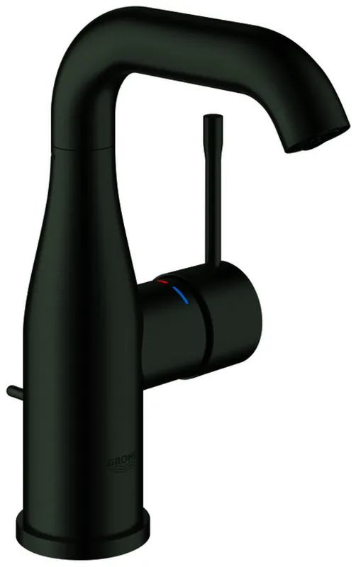 GROHE EH-Waschtisch-Batterie Essence 24173_1 M-Size U-Auslauf hard graphite gebürstet
