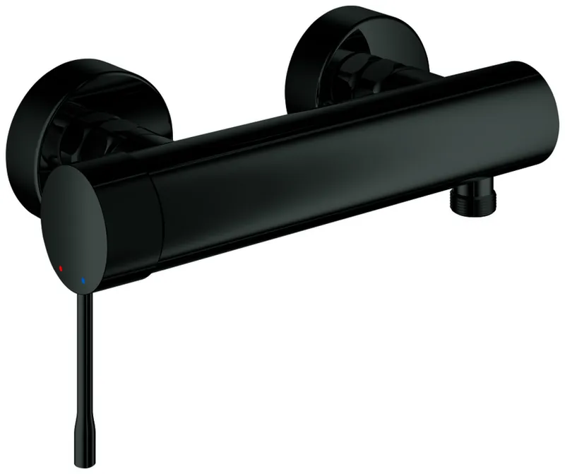GROHE EH-Brausebatterie Essence 25252_1 Wandmontage hard graphite