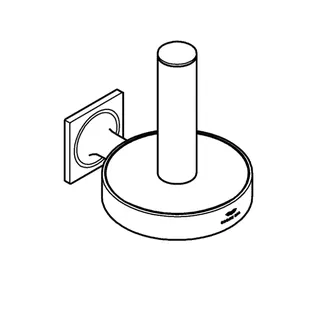 GROHE WC-Reservepapierhalter Allure 40956_1 cool sunrise gebürstet – Bild 4