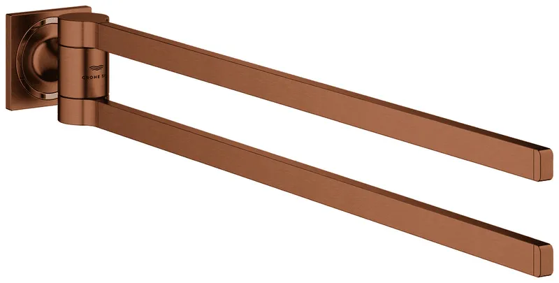 GROHE Doppel-Handtuchhalter Allure 40342_1 warm sunset gebürstet