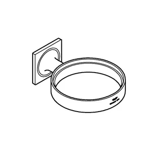 GROHE Halter Allure 40963_1 für Seifenschale/Föneinsatz warm sunset geb. – Bild 4