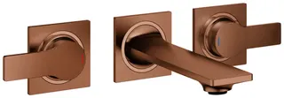 3-L-Waschtisch-Wandbatterie Ausl. 150mm more4YOU Style, warm sunset gebürstet – Bild 2