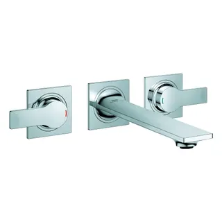 3-L-Waschtisch-Wandbatterie Ausl. 208mm more4YOU Style, chrom – Bild 2