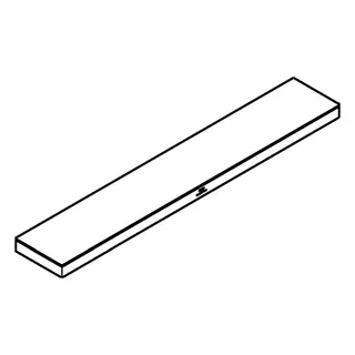 GROHE Ablage Allure 40965_1 Wandmontage Glas/warm sunset gebürstet – Bild 3