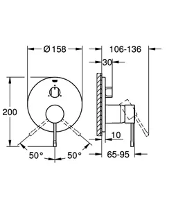 GROHE EH-Batterie Essence 24169_1 FMS für 35604 3-Wege Umstellung supersteel – Bild 5