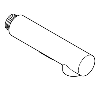 GROHE Spülbrause 48474 ausziehbare Spülbrause 2 Strahlarten chrom – Bild 3