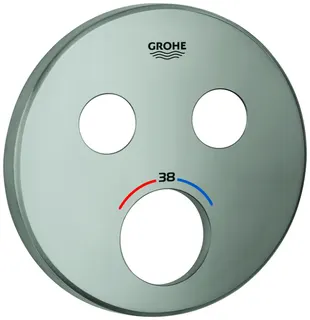 GROHE Rosette 49032 rund für SmartControl supersteel – Bild 2