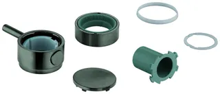 GROHE Temperaturwählgriff 49089 rund für THM-Fertigmontagesets supersteel – Bild 2