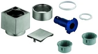 GROHE Absperrgriff 49092 für Aquadimmer für THM-Fertigmontagesets supersteel – Bild 2