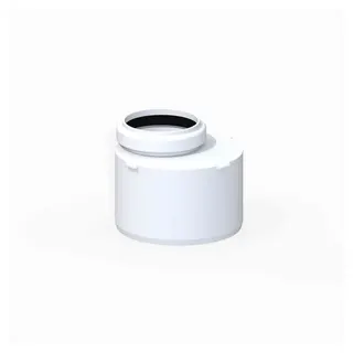 RAUPIANO PLUS Übergangsrohr kurz DN 90/50