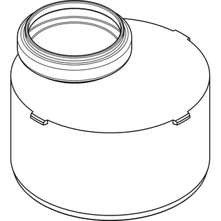 RAUPIANO PLUS Übergangsrohr kurz DN 110/50 – Bild 3