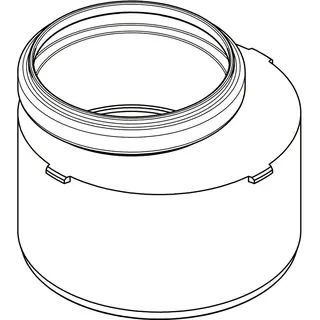 RAUPIANO PLUS Übergangsrohr kurz DN 110/75 – Bild 2