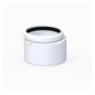 RAUPIANO PLUS Übergangsrohr kurz DN 110/90