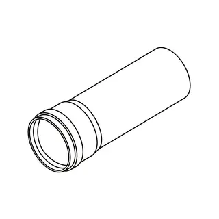 RAUPIANO PLUS Abflussrohr DN 32, Baulänge 500 mm – Bild 5