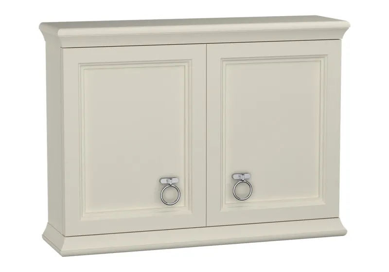 VitrA Oberschrank Valarte 750 x 550 mm 2 Türen Elfenbein Matt