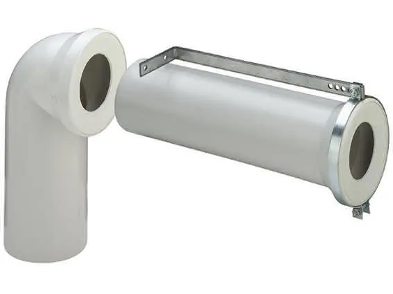 VT Anschlussset Universal-Stand-WC Kunststoff Weiß